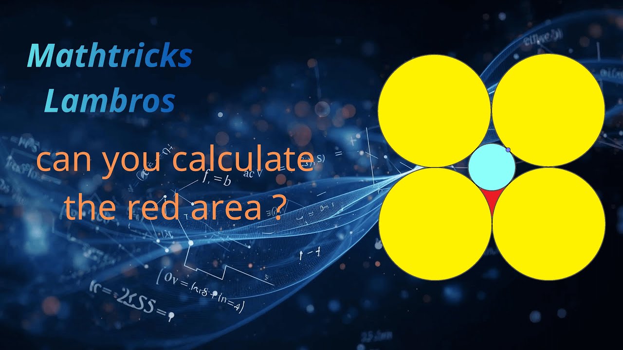 calculate the red area