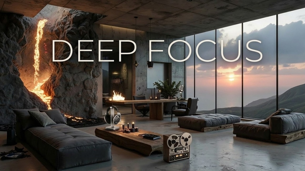Deep work focus music | Ambient focus for hyperfocus and zero distraction mindset flow