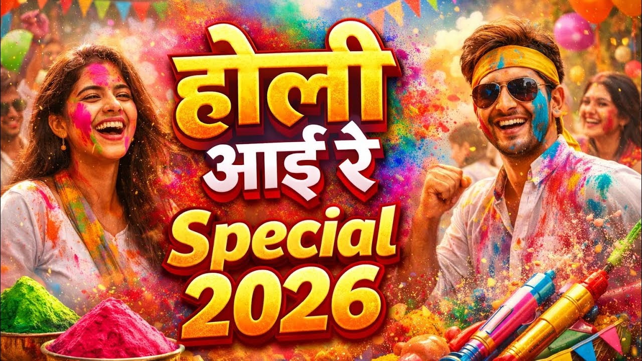 होली आई रे - Special Holi Song 2026( Official Song )| रंगों का जश्न, नई उमंग 