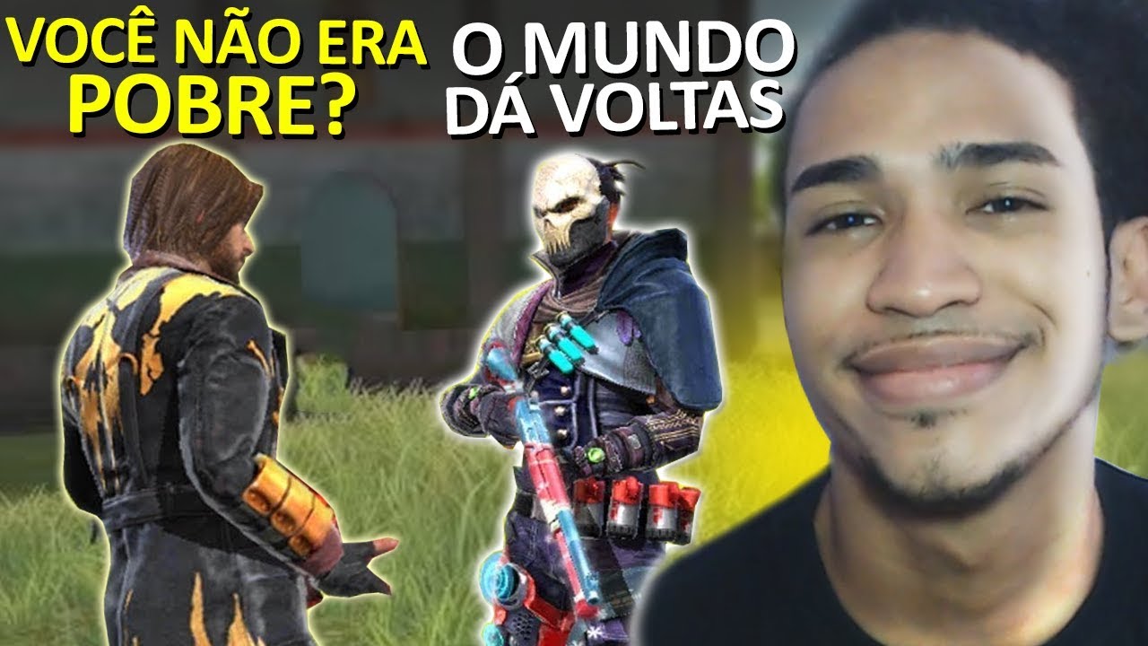 FUI HUMILHADO E SURPREENDI O DESUMILDE NO FINAL DESSA PARTIDA DE FREE FIRE