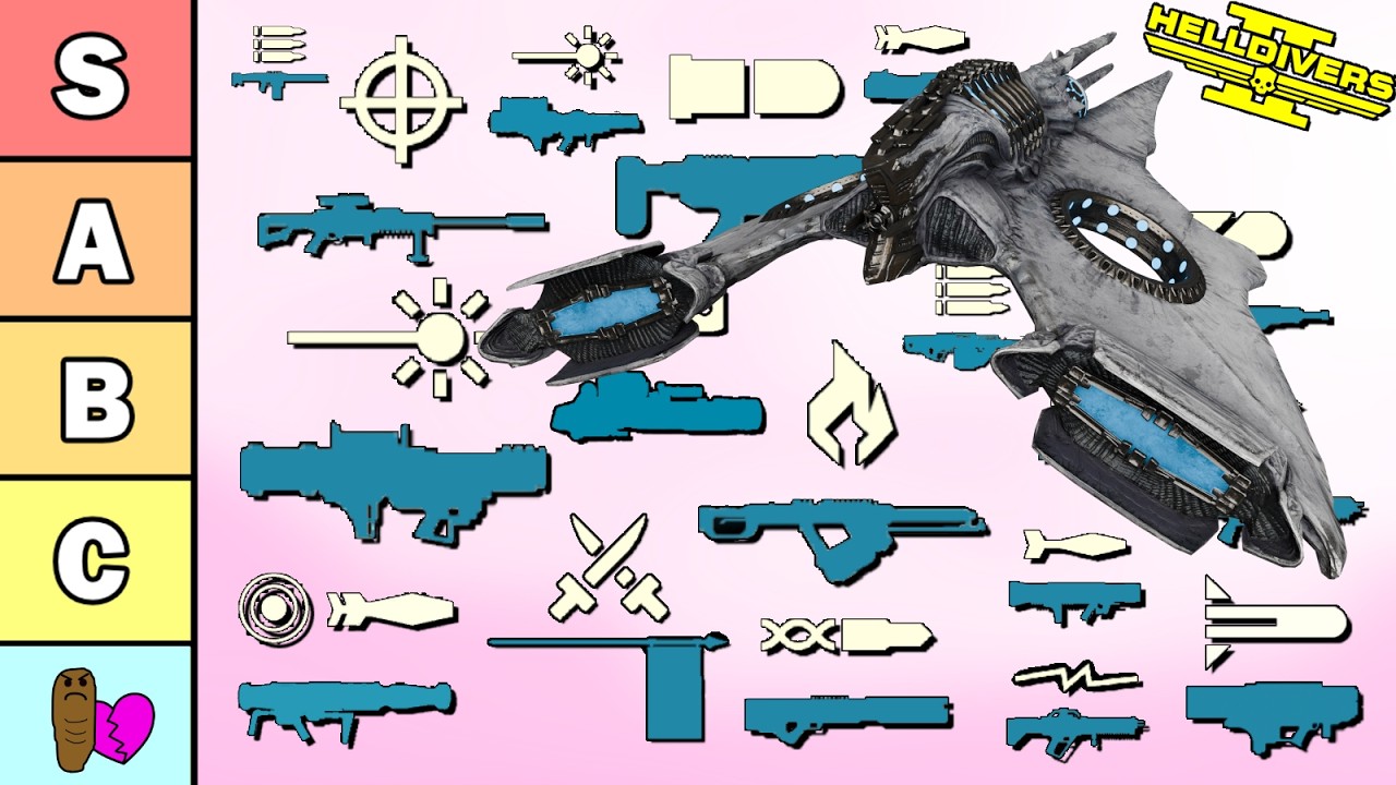 Re-Ranking the BEST and WORST Support Weapon Stratagems vs the Illuminate in Helldivers 2