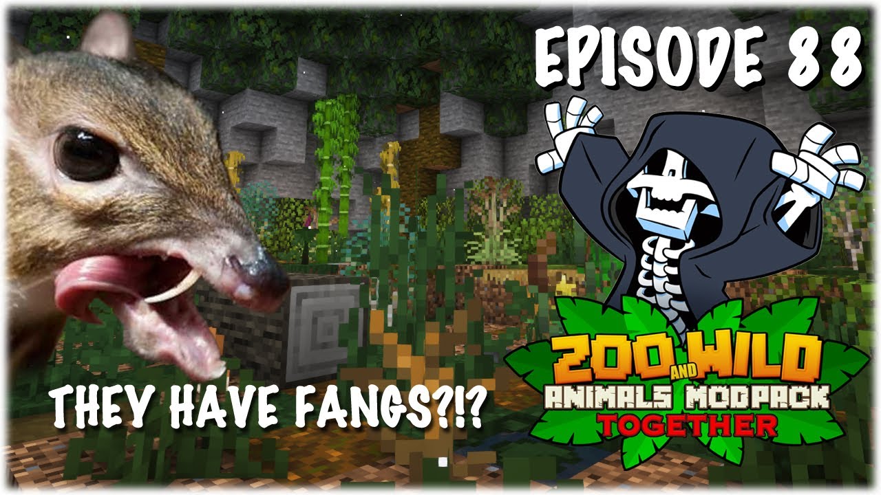 Милый маленький олень! — Minecraft SMP: Zoo and Wild Animal (ZAWA) Mod — S3E88