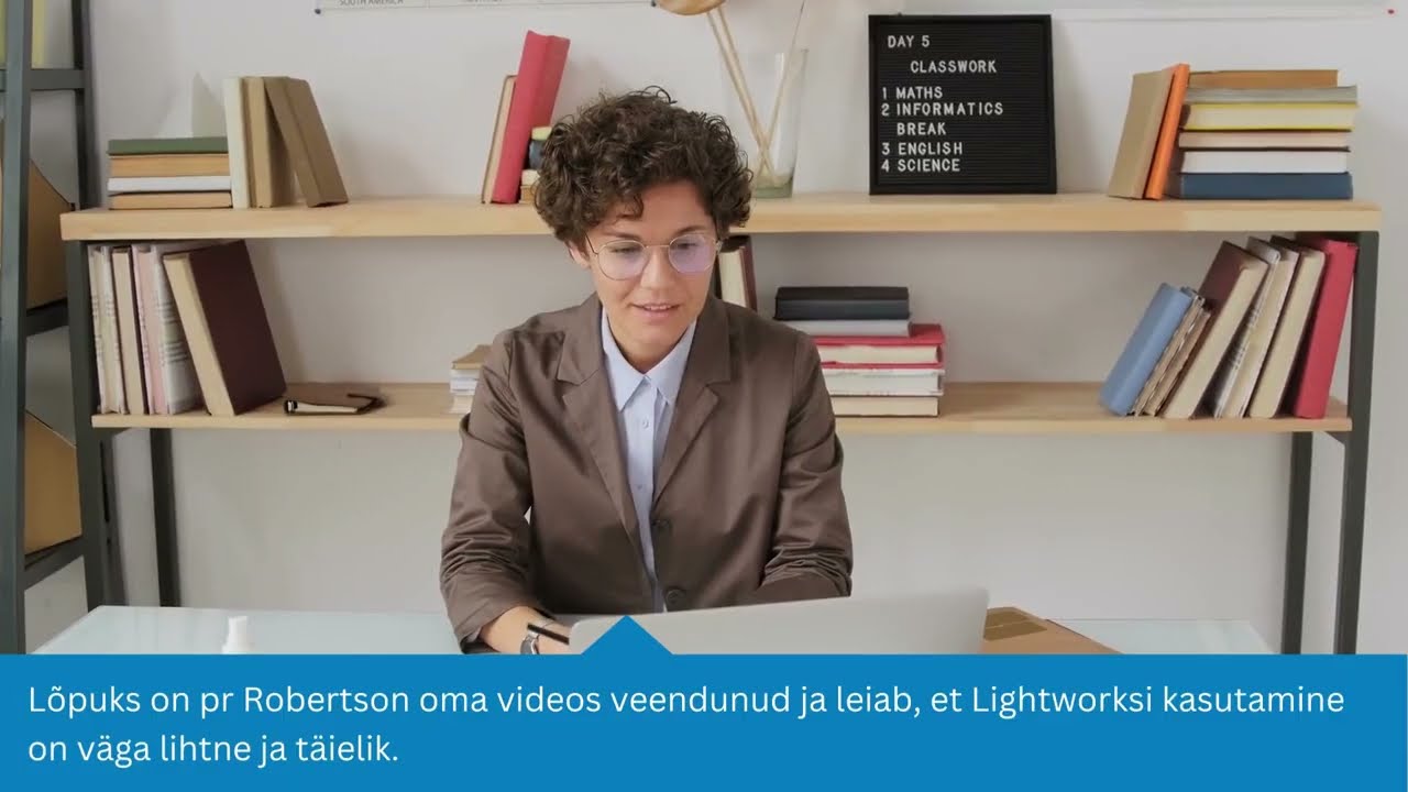 4.1 Lightworks`i tarkvara õpetus