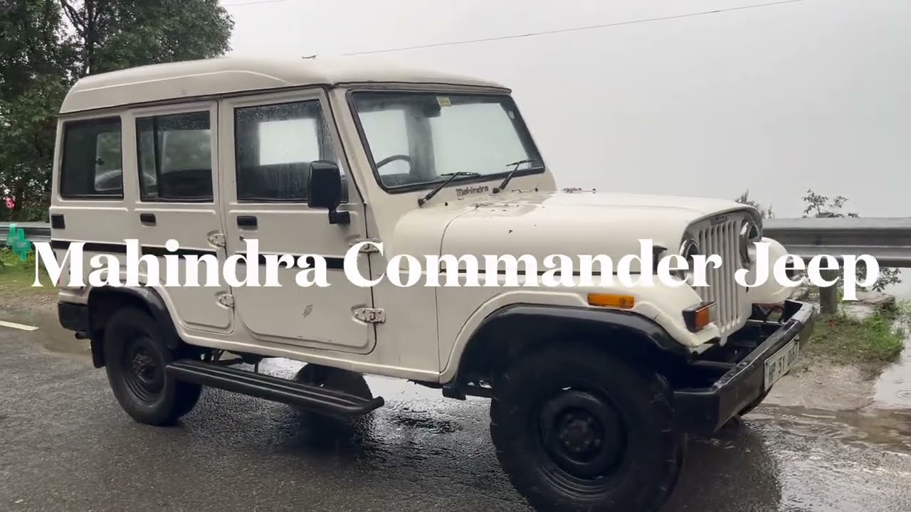 Mahindra Commander Jeep 1997 Model Walkaround