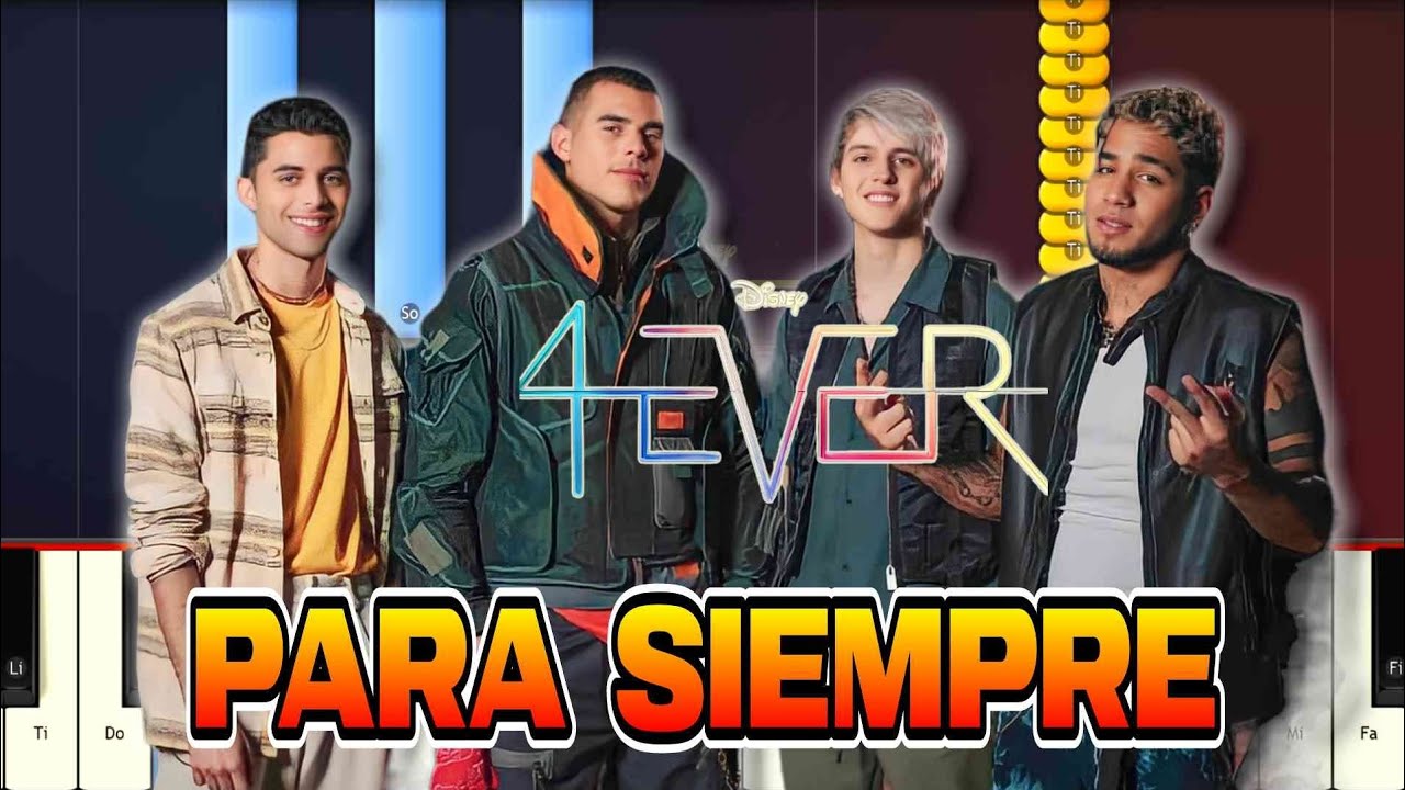 CNCO, Elenco de 4Ever - Para siempre (De 