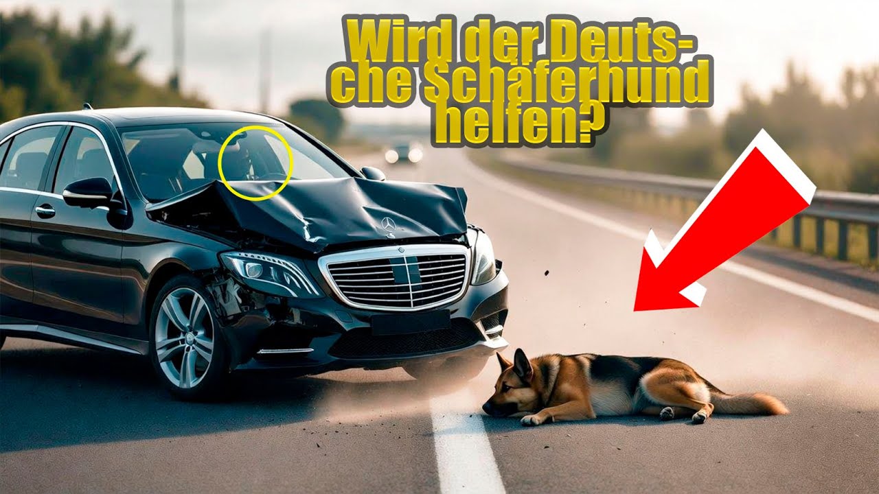💔🐶 Was ist mit dem Deutschen Schäferhund nach dem Unfall passiert? 💔🐶