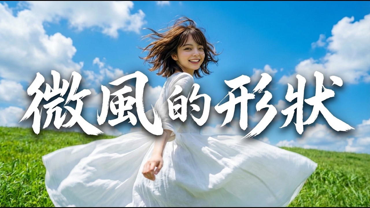 《微風的形狀》曬乾昨晚的失眠，溫柔撫平歲月的跌宕｜療癒系民謠｜Aria艾莉亞｜Official Lyric Audio