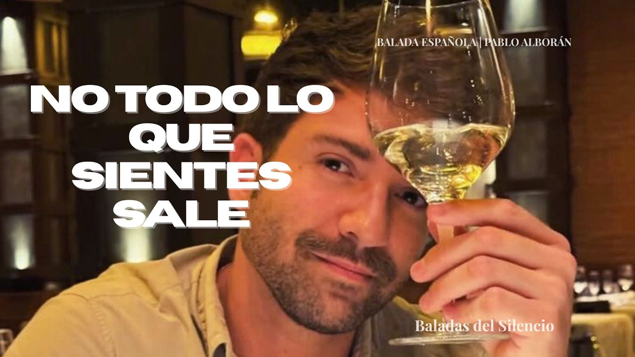 🎨Balada Española | Esto No Es Tristeza, Es Otra Cosa — Inspirado en Pablo Alborán