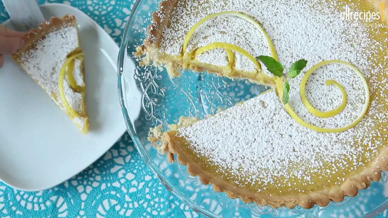 Rezept: Zitronentarte backen -- Allrecipes Deutschland