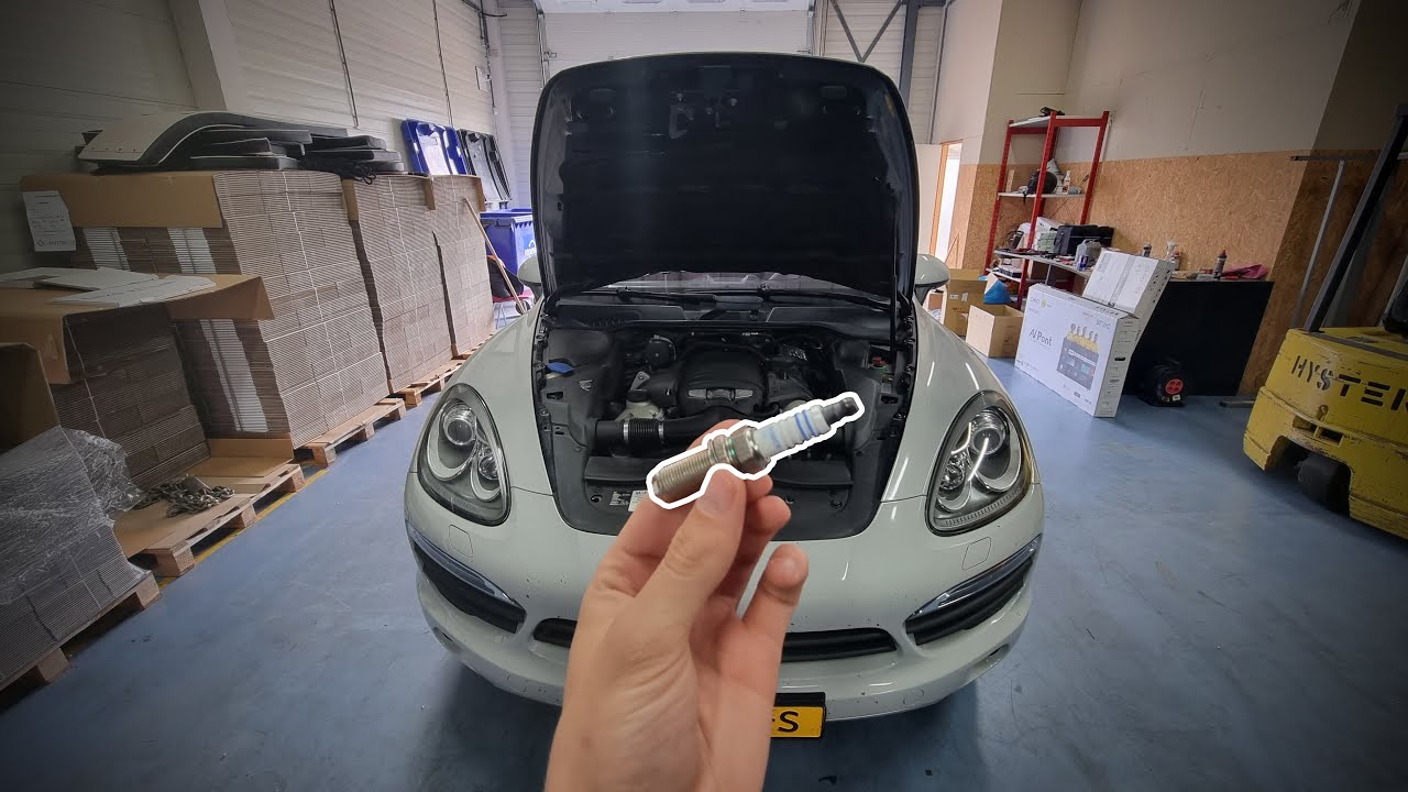 Как заменить свечи зажигания на Porsche Cayenne 4.8 V8