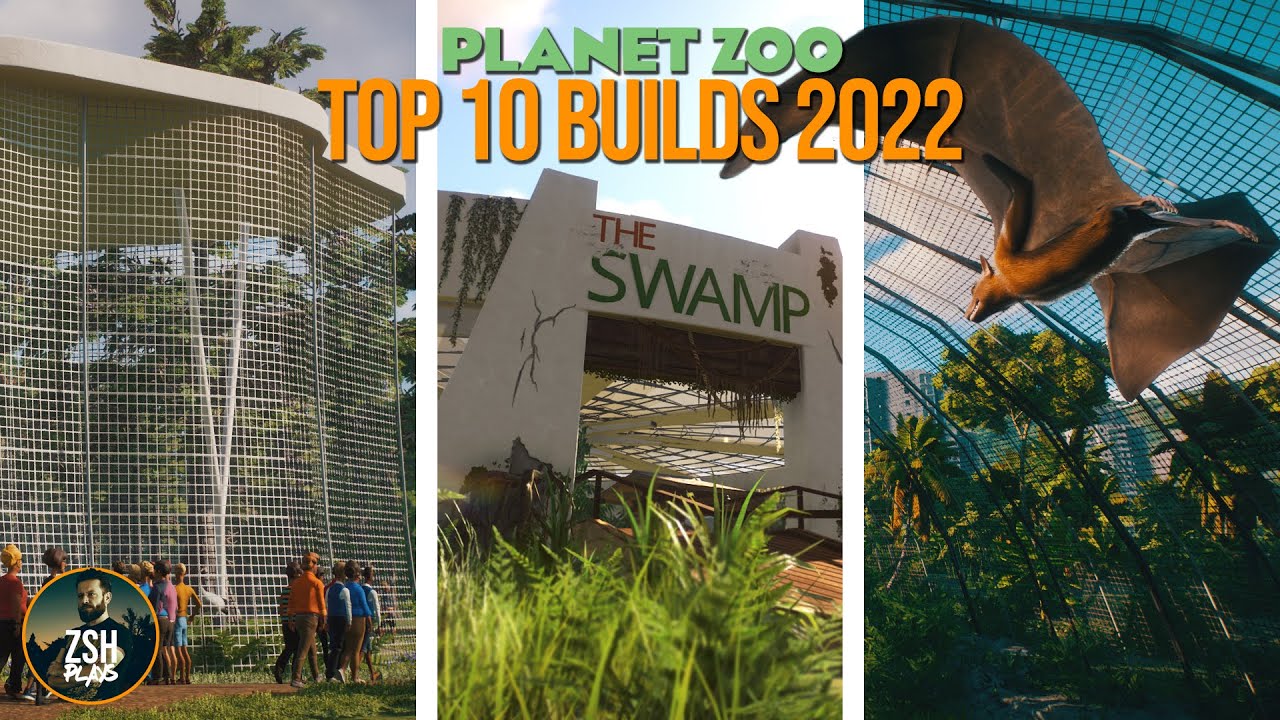 10 BEST BUILDS of 2022 | Planet Zoo Best Habitats