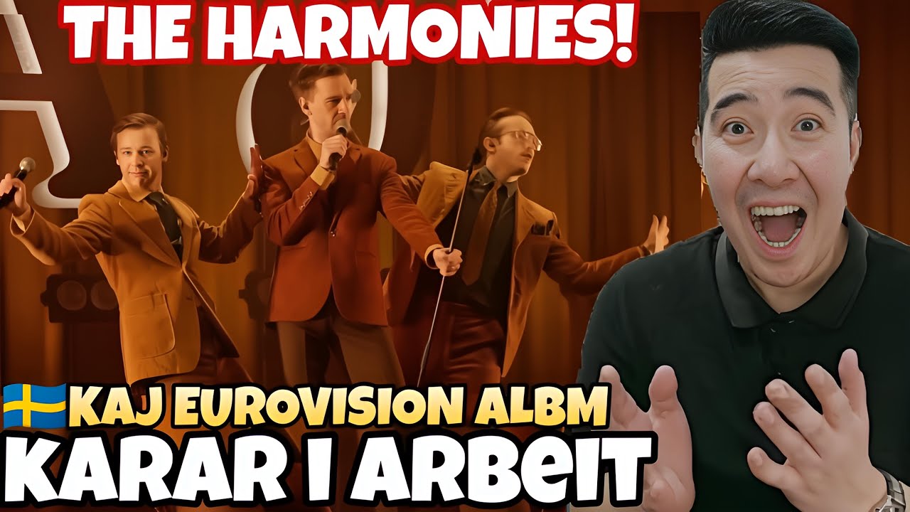 🇸🇪 KAJ -- Karar i arbeit | SWEDEN EUROVISION 2025 | REACTION