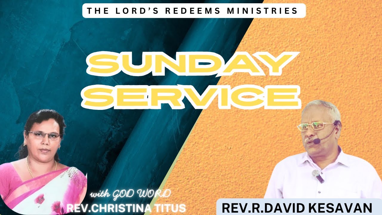 11.01.26 || SUNDAY SERVICE | God's Word by  REV.CHRISTINA TITUS | REV.R.DAVID KESAVAN |LPH-PANRUTI