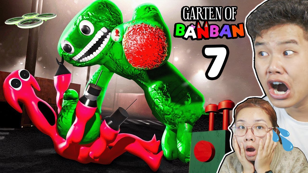 bqThanh & Ốc Chơi GARTEN OF BANBAN 7 Gặp Quái Vật Mới Đấm Nhau ở Trường Mẫu Giáo