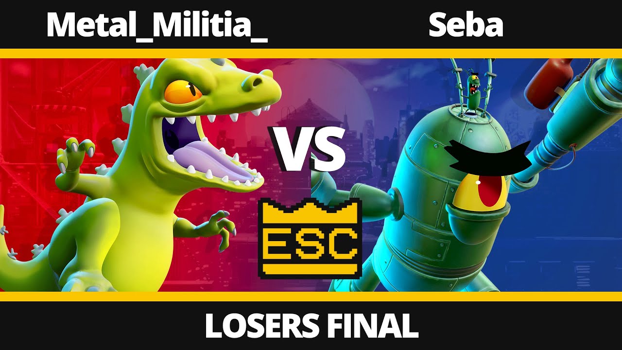 NASB at ESC 32 - Losers Final - Metal_Militia_ (Reptar) Vs. Seba (Mecha Plankton) - EU Tournament