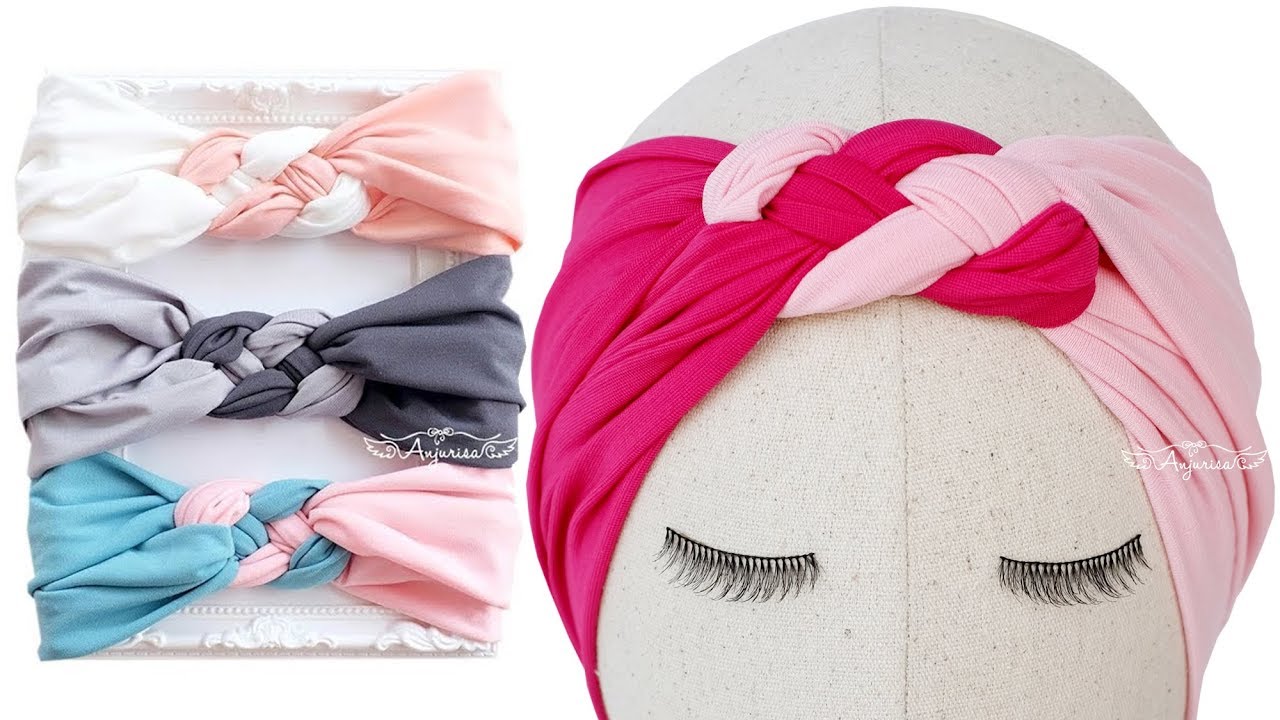 Celtic Knot Headband Tutorial - DIY Headband from T Shirt