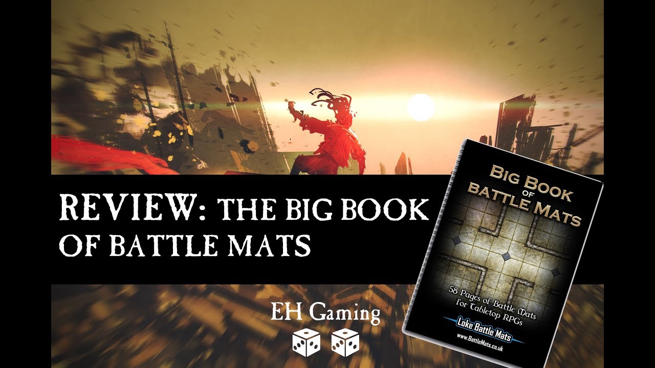 Review of The Big Book of Battle Mats AND The Giant Book of Battle Mats