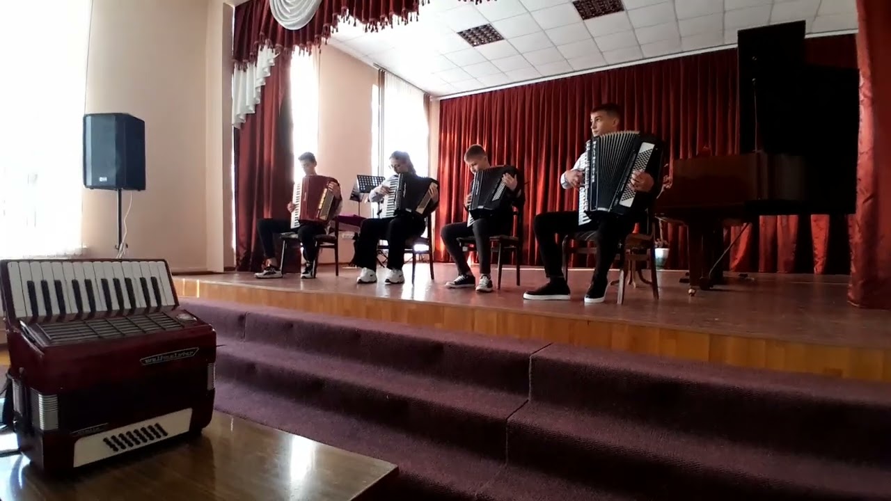 Квартет аккордеонистов #music #shorts 
