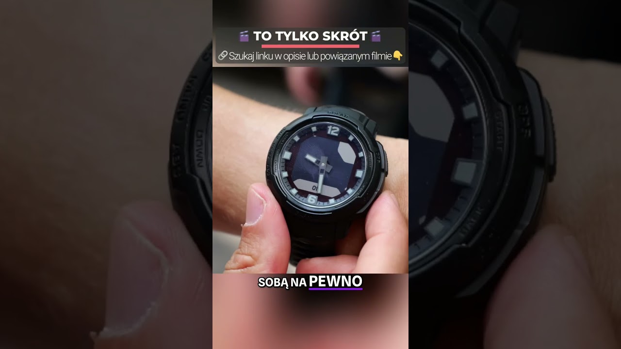 Smartwatch Solar: Bateria na Miesiące! Szokujące Wyniki! #shorts