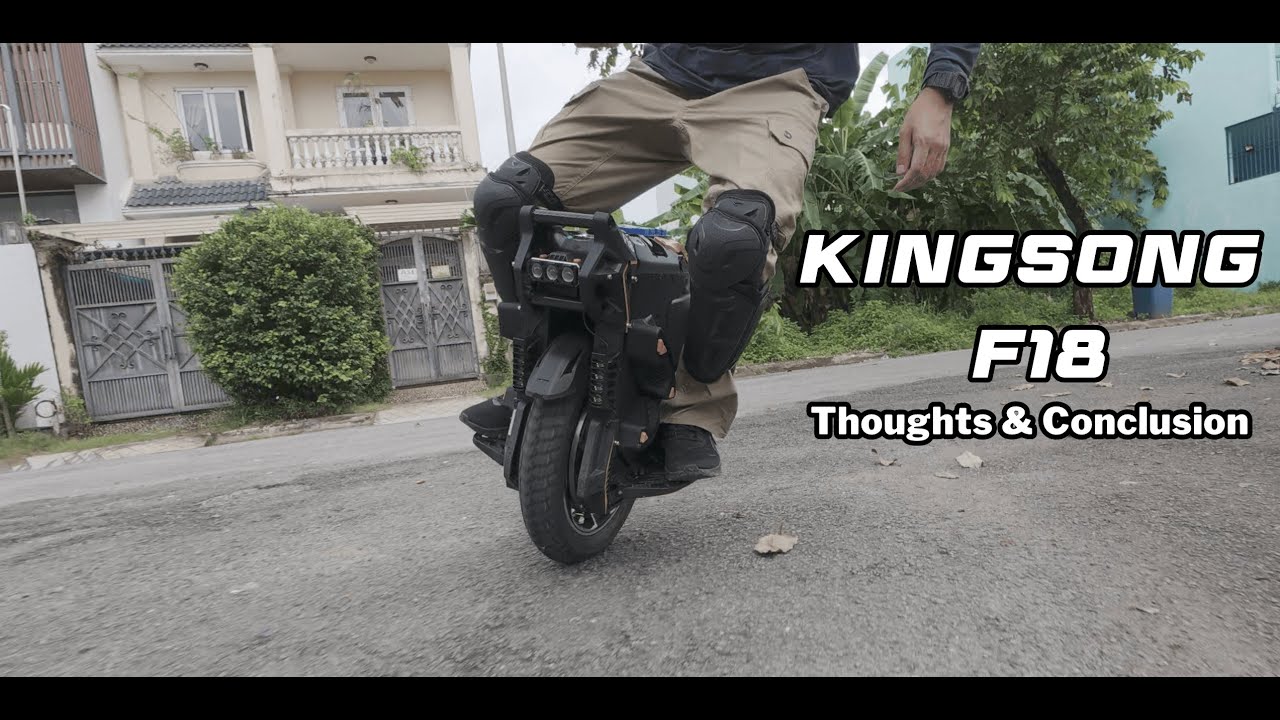 Размышления и выводы о Kingsong F18 — на удивление хорошо