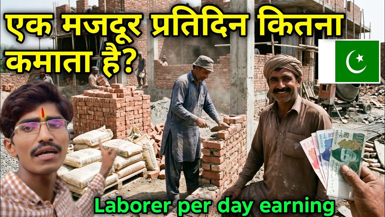 How much does a laborer earn per day in Pakistan? || Laborer per day earning in Pakistan 🇵🇰