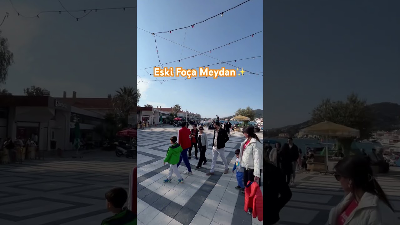 📍Eski Fo&ccedil;a Meydan✨ #izmir #fo&ccedil;a #travel #izmiretkinlik #izmirvlog