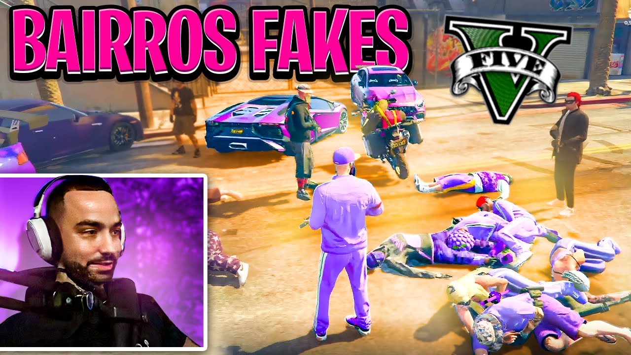 FIZEMOS FAKE BAIRRO E DEU TENDA | GTA RP