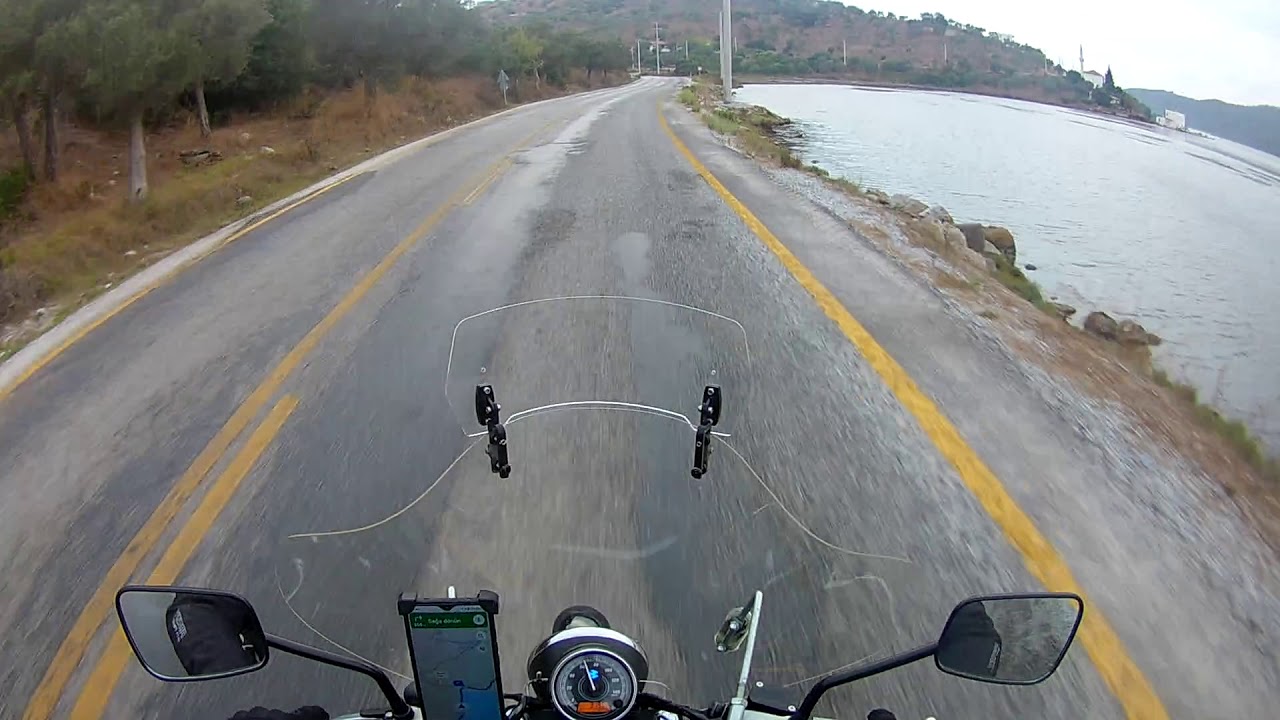 Bajaj Avenger Street 150 - Bodrum Boğaziçi yolu