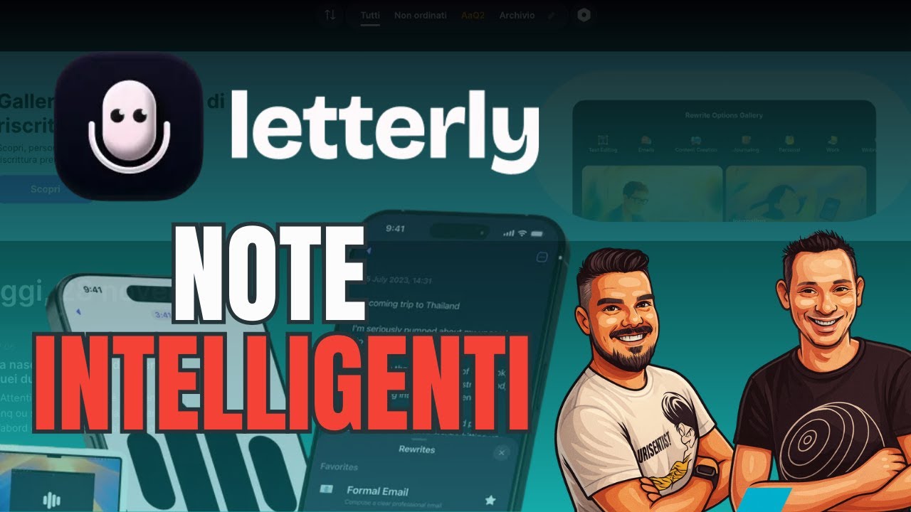 Letterly: l&rsquo;app che trasforma l&rsquo;audio in testo con l&rsquo;AI