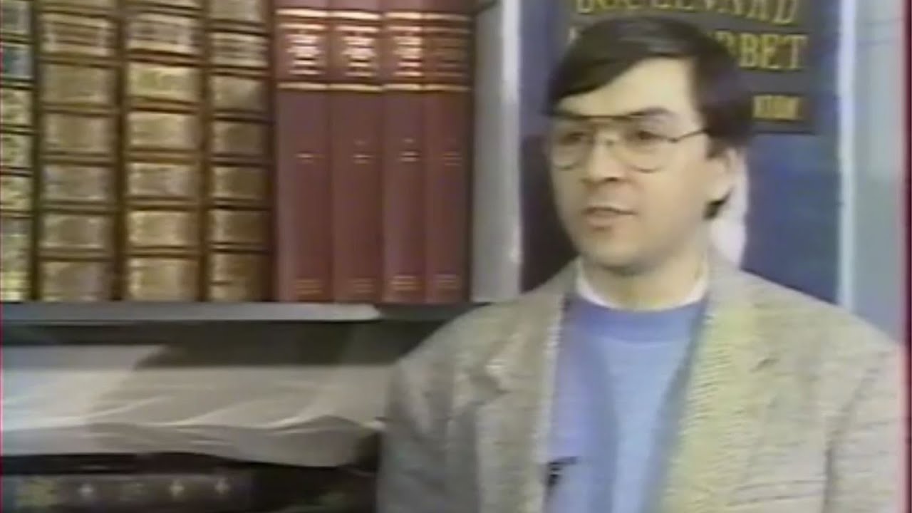 Grand Larousse du 19&egrave;me si&egrave;cle - Interview de Christian Lacour-Olle [ANTENNE 2 1990]