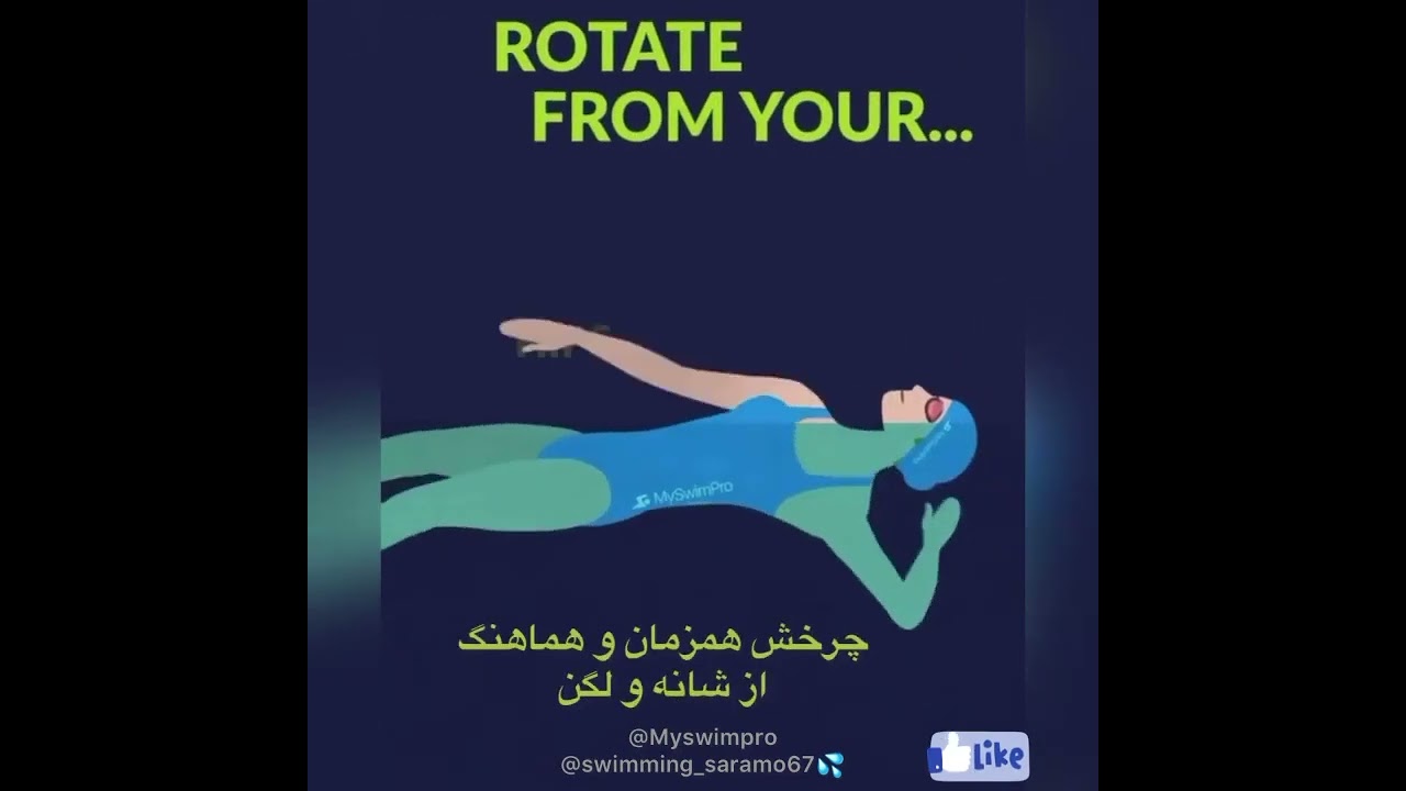 شنای کرال پشت.نکات بسیارمهم درافزایش سرعت وتصحیح شنا