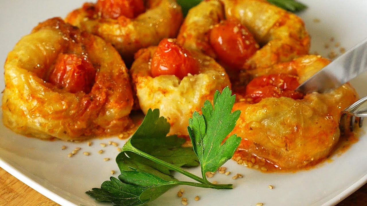 Капустные рулеты с тыквой и куриным филе по-новому. Супер вкусный рецепт: сделай сразу больше.