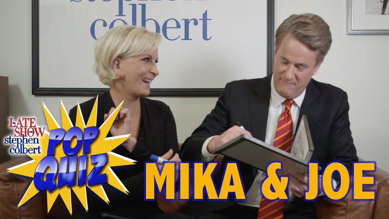 Pop Quiz with Mika & Joe