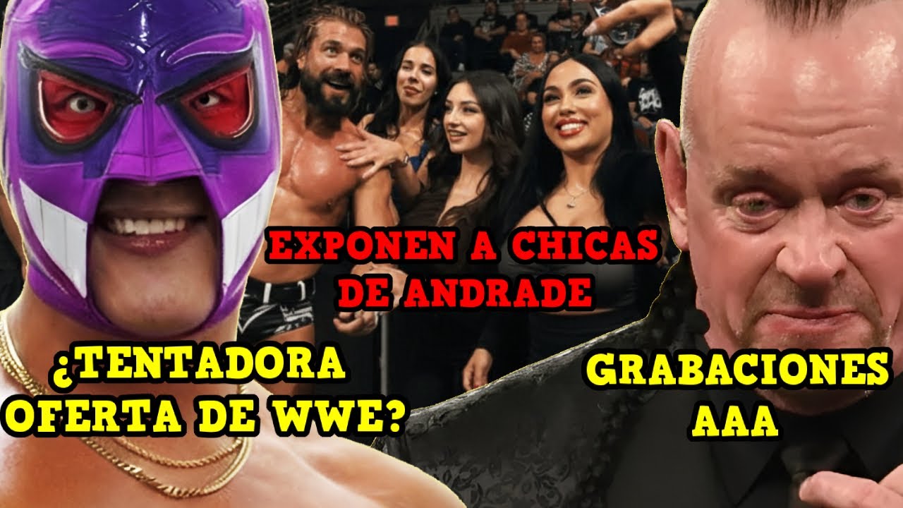 OFERTA DE WWE A SOBERANO JR CMLL/ GRABACIONES AAA/ RICOCHET EXPONE LO MAS PODRIDO DE WWE