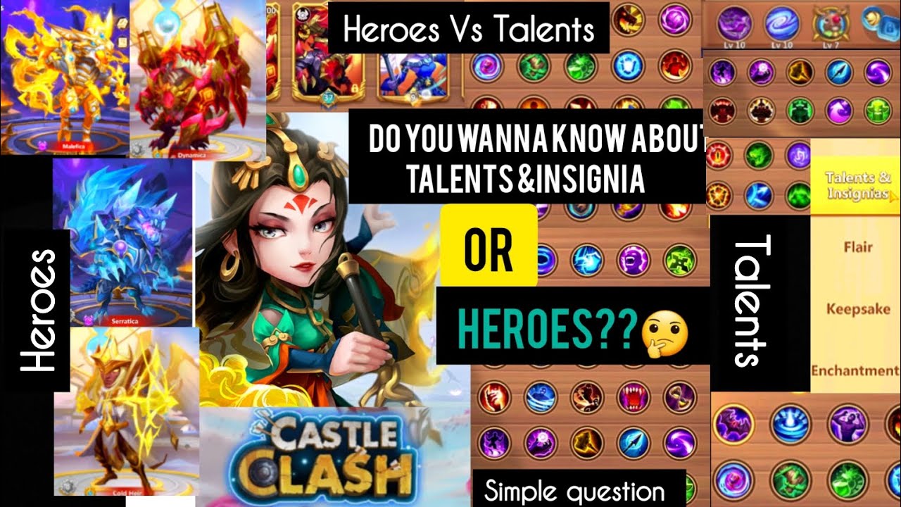 The questions you were asking - Who is the Best hero? || Castle Clash