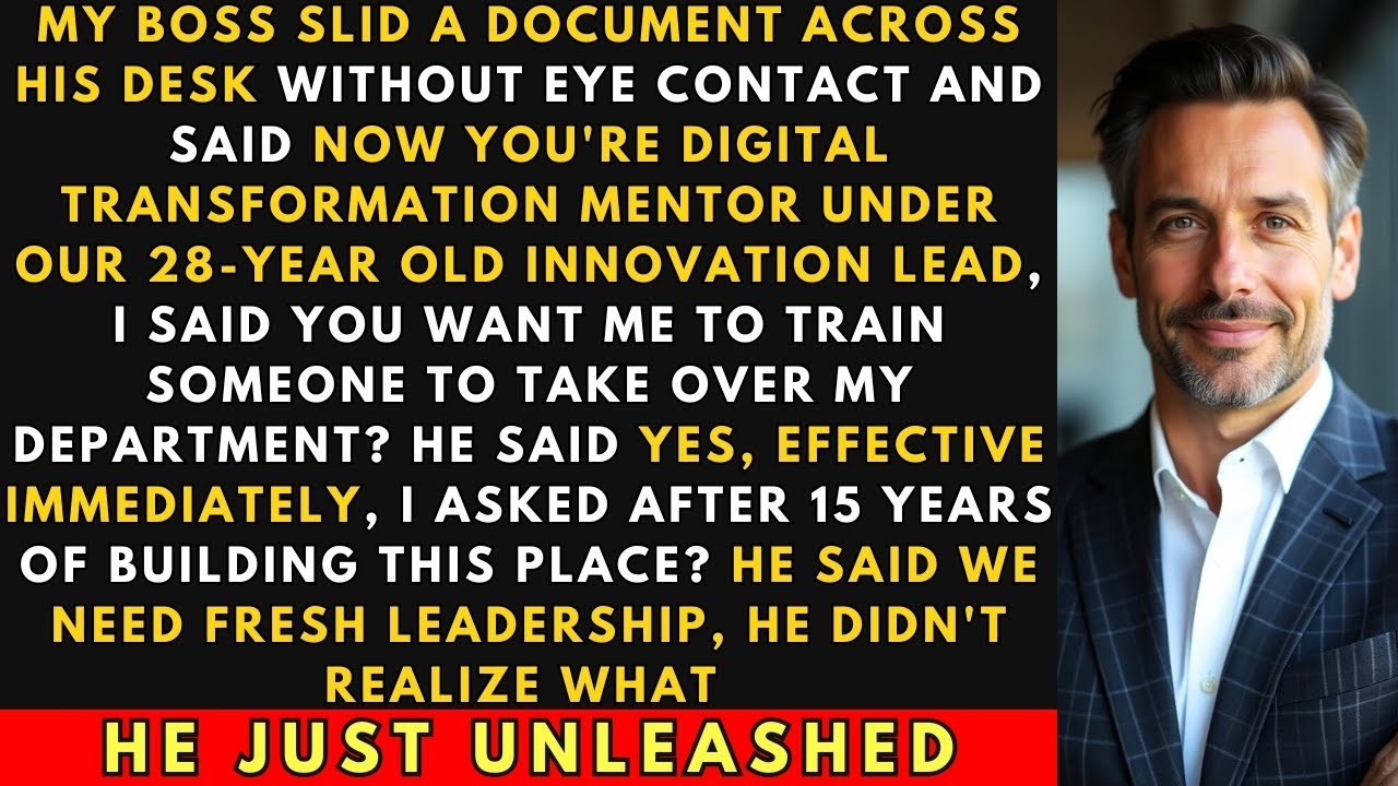 Boss Demotes Me To Mentor A 28-Year-Old — He Regrets It Fast | Corporate Revenge