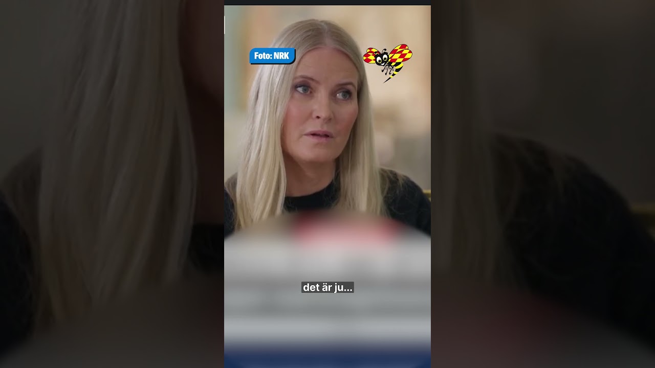 Mette-Marit i t&aring;rar &ndash; efter orden om Epstein