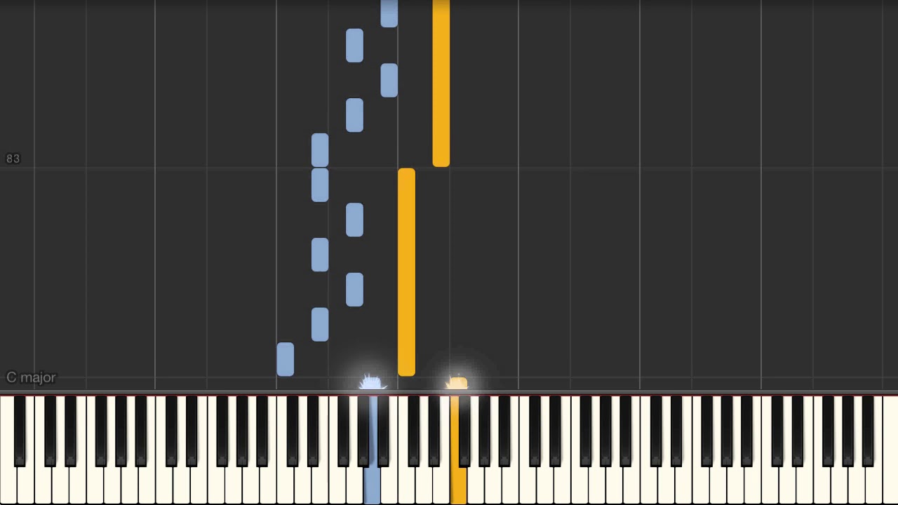 Caribbean Blue (Enya) - Piano tutorial
