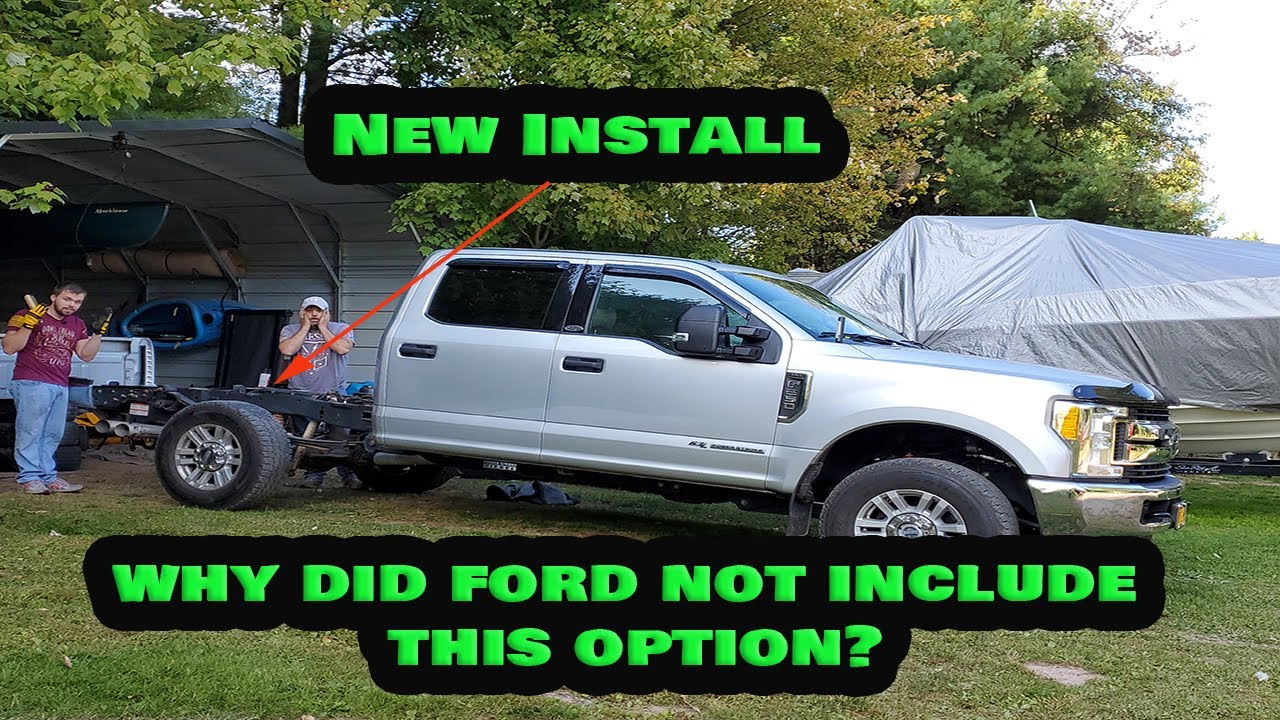Ford Superduty 5th Wheel/Goose Neck Prep Package Install