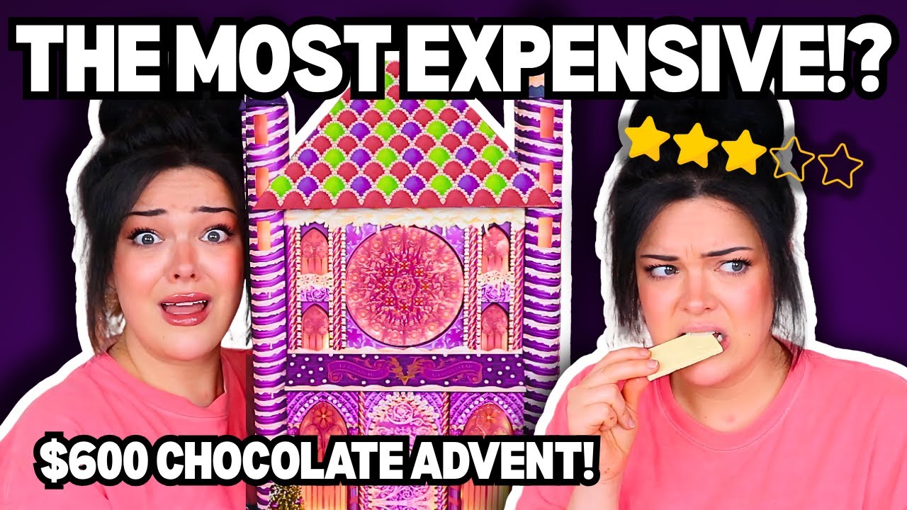 THE MOST EXPENSIVE $600 Chocolate Advent! | Vosges Chocolate Advent Calendar