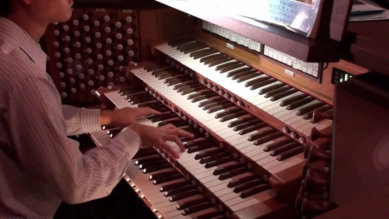 HD F. Chopin Military Polonaise A major Op. 40 - John Hong Organ Solo - 5.1 Dolby
