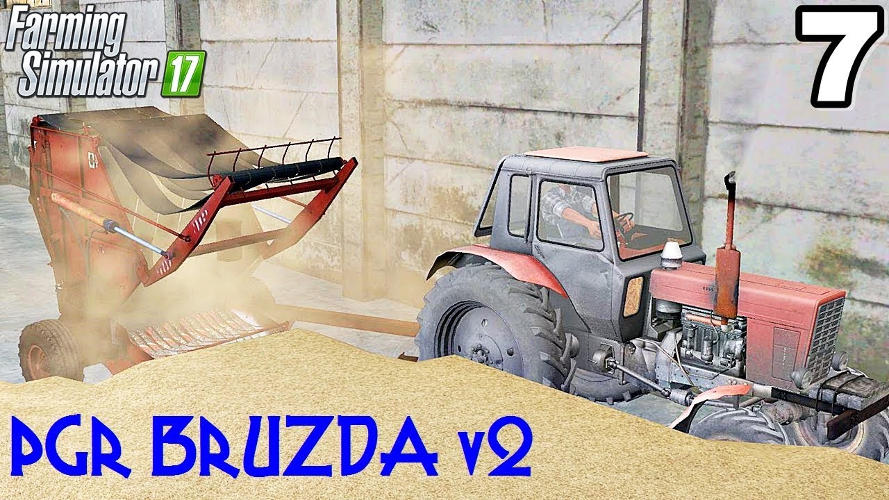 Prasowanie w stodole. ☆ FS17 ☆ "PGR BRUZDA V2" #7 ㋡ Anton