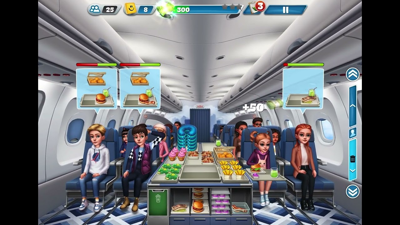 Airplane Chefs level 34-35✈️🍦