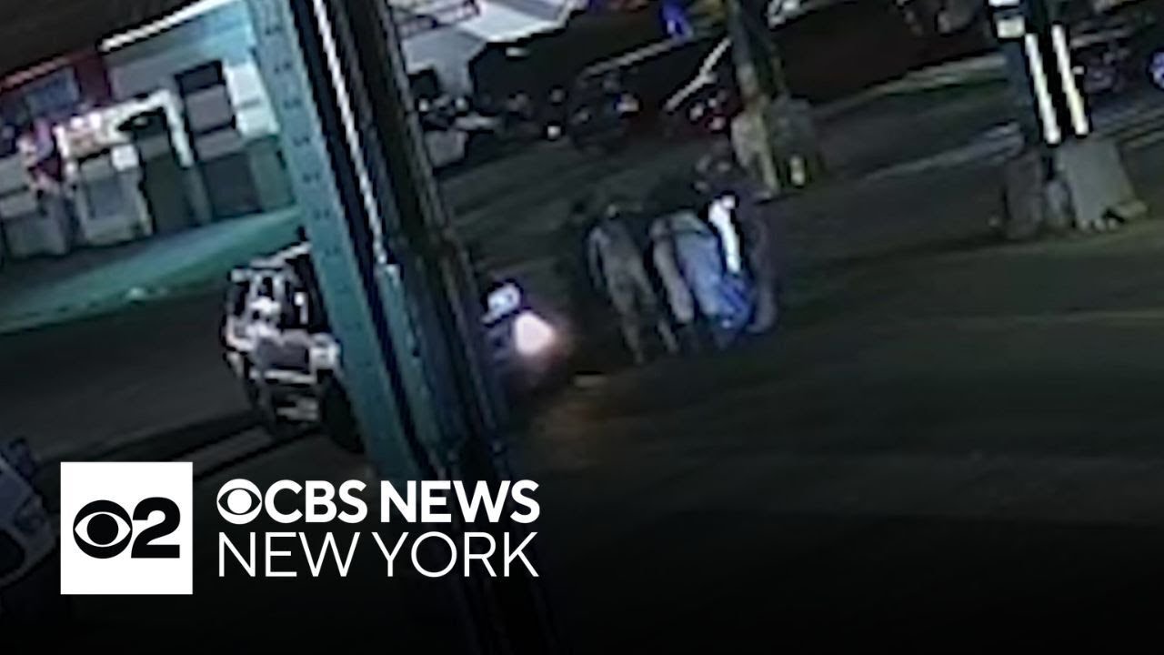 NYPD searching for men caught on camera climbing into sewer system