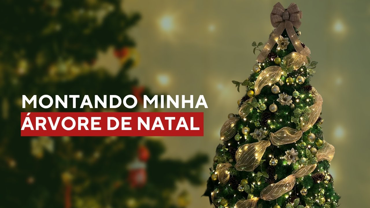 ÁRVORE DE NATAL 2025 | Montando minha árvore de natal 2025 | Decoração de natal 2025 | Natal 2025
