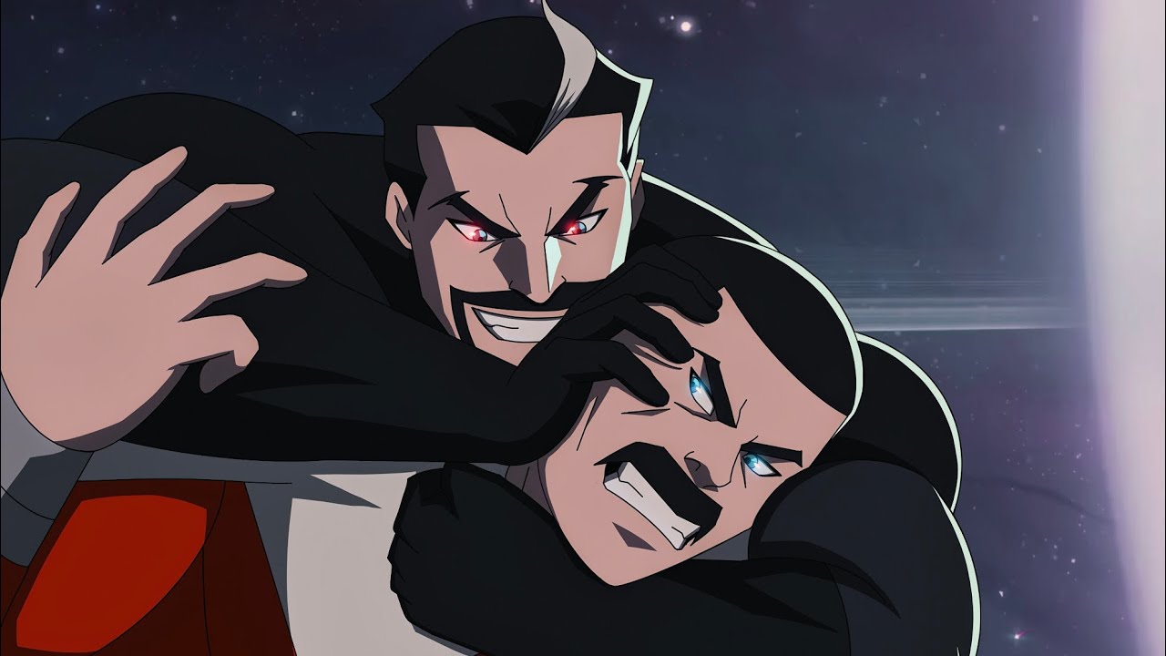 GENERAL ZOD vs. GRAND REGENT THRAGG - Full Animation 