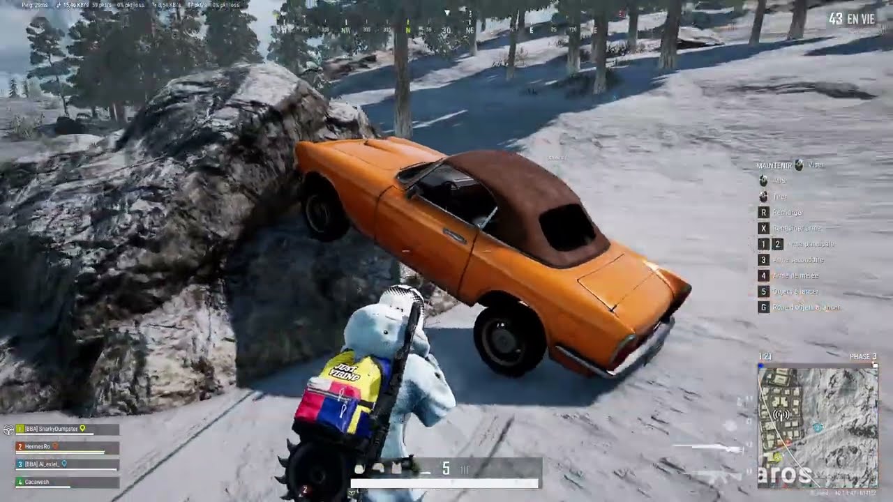 (Blind) Accros PUBG: BATTLEGROUNDS