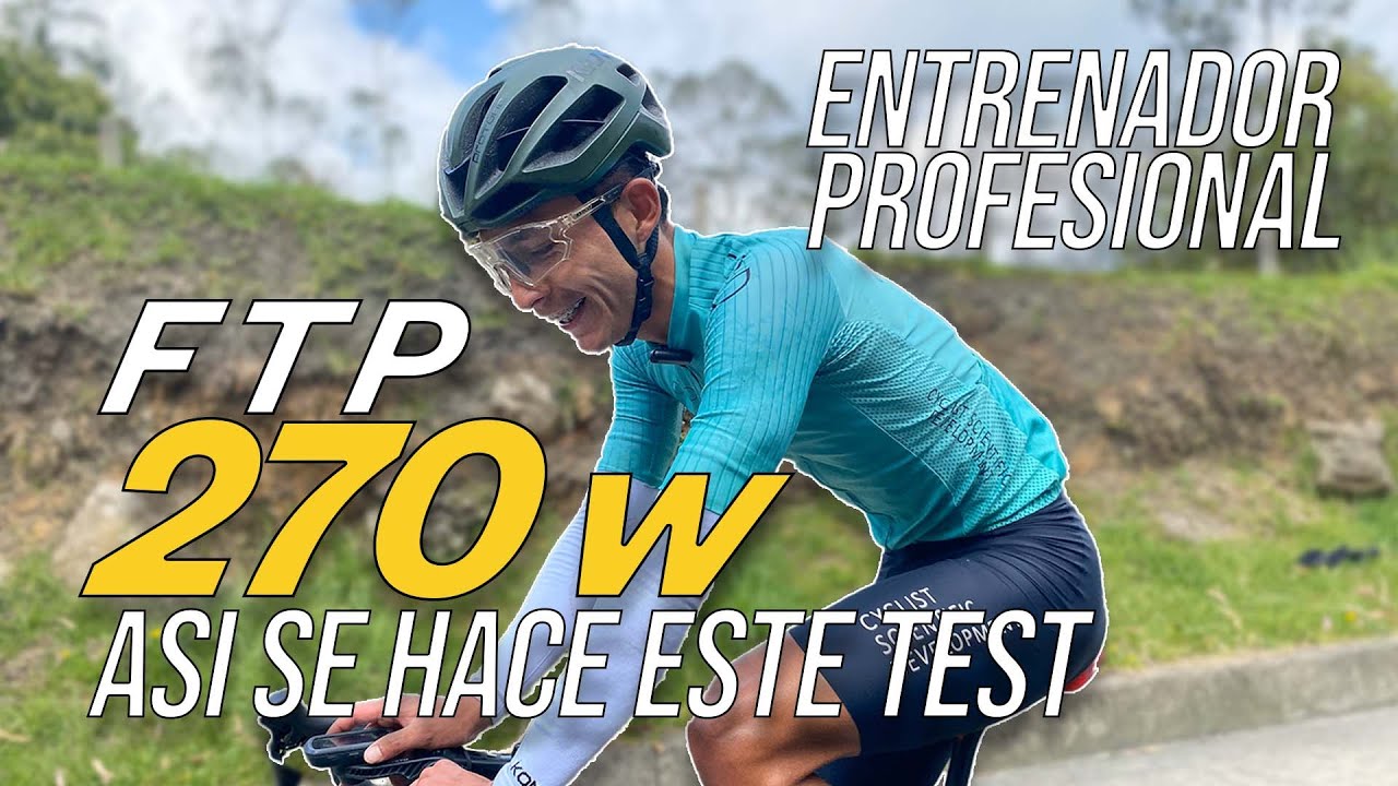 TEST DE 20 MINUTOS (FTP) - ASI LO HACE UN ENTRENADOR PROFESIONAL EN CICLISMO