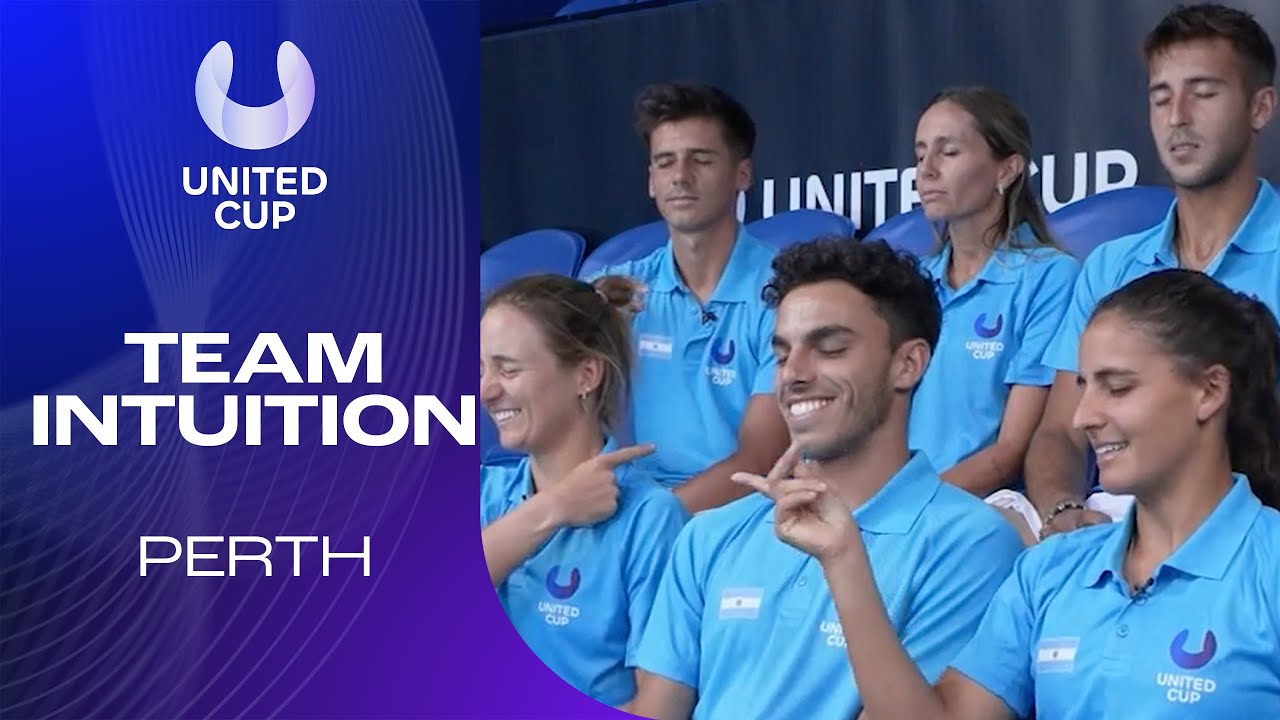 Perth squads take on the Intuition Challenge ☝️ | United Cup 2023