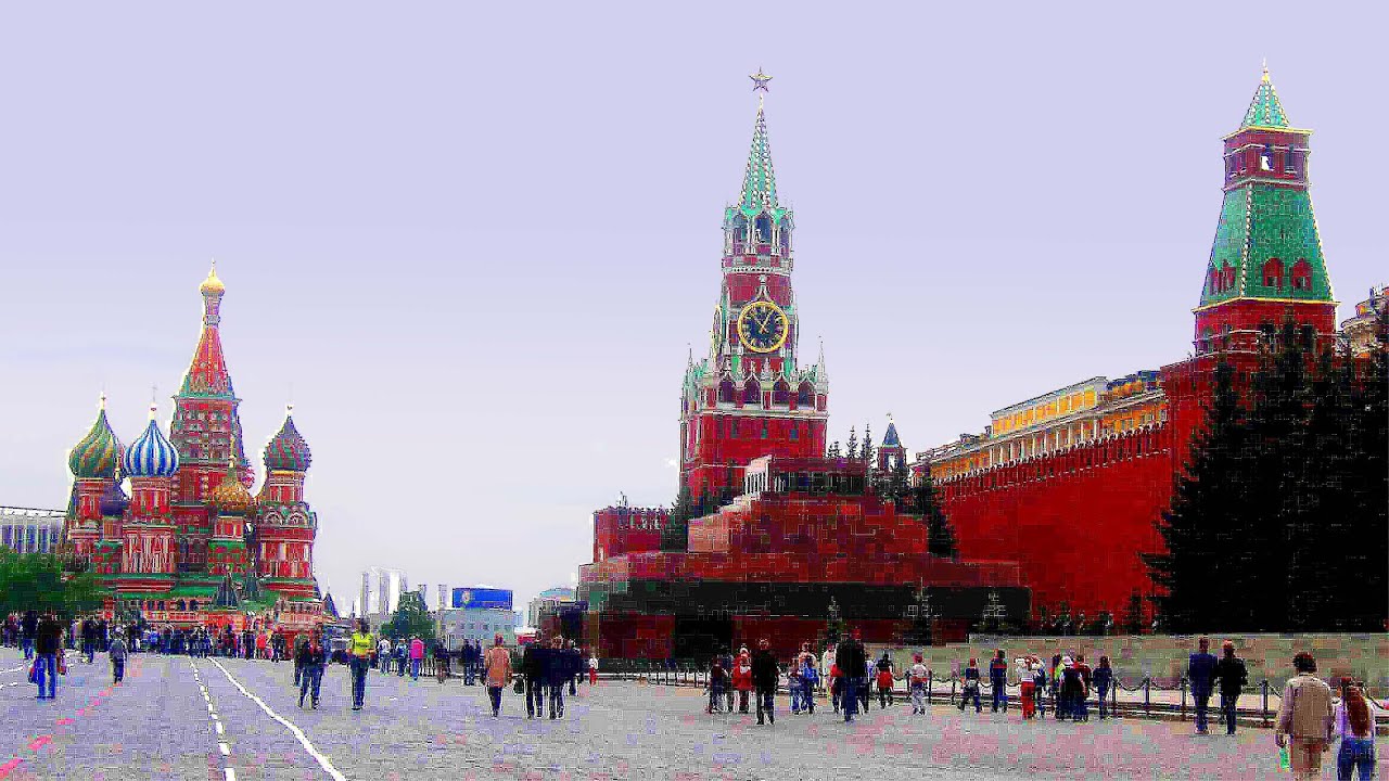 MOSKAU, Roter Platz, Kreml, Metro und 